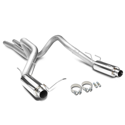 TUBERIA CATBACK CATBACK - 11-14 FORD MUSTANG 5.0L - STAINLESS STEEL