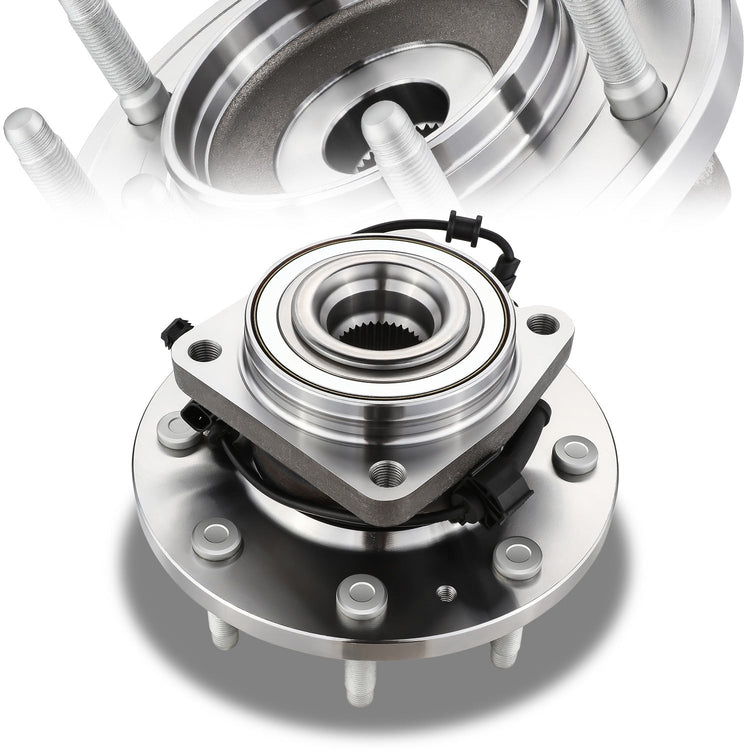 MASA DE RUEDA WHEEL HUBS & BEARINGS - CHEVROLET SILVERADO 2500 2011-2020 / CHEVROLET SILVERADO 3500 2011-2020 / GMC SIERRA 2500 2011-2020 / GMC SIERRA 3500 2011-2020 / WITH SINGLE REAR WHEELS. EXCLUDES DUAL REAR WHEEL MODELS