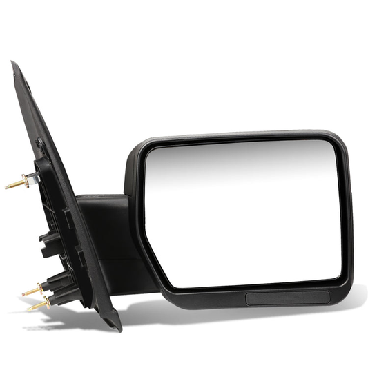 RETROVISORES EXTENDIBLES TOWING MIRROR - 04-14 FORD F-150 - RIGHT - MANUAL W/O HEATED W/O SIGNAL - BLACK