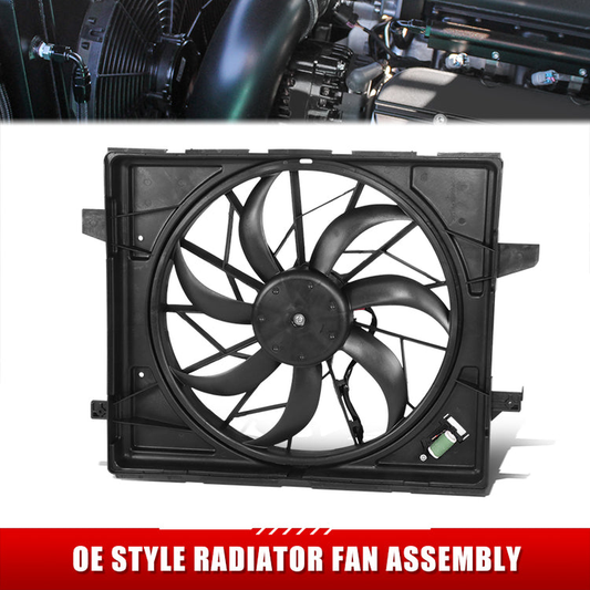 ABANICOS OE STYLE -JP GRAND CHRKEE '11-'13 RAD.COOLING FAN ASS'Y 11-16 (SAME=DURANGO)