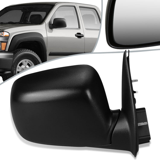 RETROVISOR MIRROR - OEM - 04-12 CHEVY COLORADO / 04-12 GMC CANYON - MANUAL - TEXTURED - BLACK - RIGHT