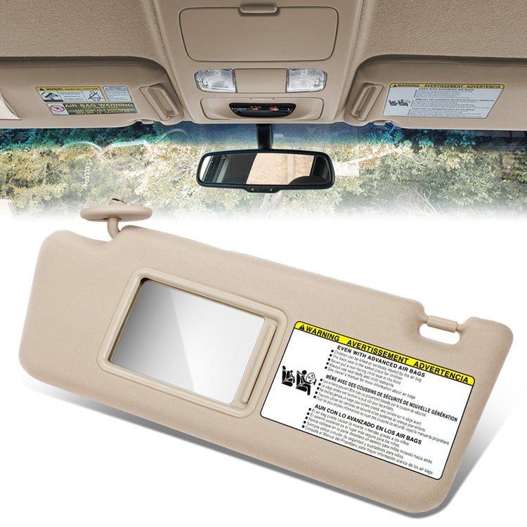 nan SUN VISOR - 05-15 TOYOTA TACOMA DOUBLE CAB (CREW CAB) - BEIGE / TAN