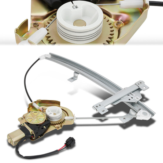 REGULADOR DE VENTANA WINDOW MOTORS & REGULATORS - METALLIC - 94-97 HONDA PASSPORT/94-97 ISUZU RODEO - METALLIC - BARE STEEL/PLASTIC