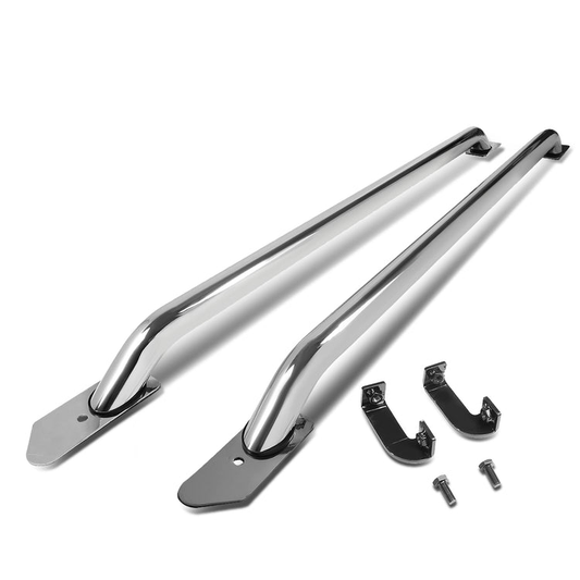 PORTAEQUIPAJE BED RAILS - 14-17 CHEVY SILVERADO 1500, GMC SIERRA 1500 5.5FT BED / 15-17 CHEVY SILVERADO 2500, 3500HD, GMC SIERRA 2500, 3500 HD 5.5FT BED - CHROME