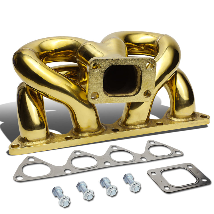 TURBO MANIFOLD TURBO MANIFOLD - SS - 88-00 HONDA CIVIC D15 D16 ENGINES / 88-91 HONDA CRX D15 D16 ENGINES / 93-97 HONDA CIVIC DEL SO D16 ENGINES - T3 - 42MM OD PRIMARY PIPING