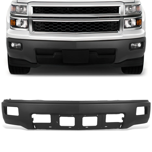 DEFENSA 14-15 CHEVROLET SILVERADO 1500 - FITS MODELS WITH FOG LAMPS; WITHOUT PARKING AID SENSORS - BLACK