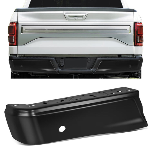 DEFENSA 15-20 FORD F-150 ,BLACK,LEFT,WITH SENSOR HOLE - LEFT - BLACK