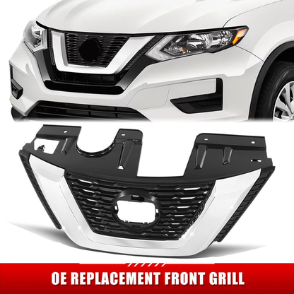 PARRILLA GRILLE - DS ROGE '14-'16/'17-'20/ GRILLE ASS'Y 18-18/ MAT-BLACK W/CHROME MLDG/ W/CAMERA (HYBRID)//PARTS.NO,NI1200291//OEM NO,623109TG0B