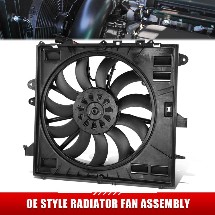 ABANICOS OE STYLE -CADILLAC ATS 2016-2018 / CADILLAC CTS 2016-2017 / CHEVROLET CAMARO 2016-2020 3.6L, 6.2L - FITS CADILLAC 3.6L, 6.2L V8 MODELS / 6.2L CAMARO