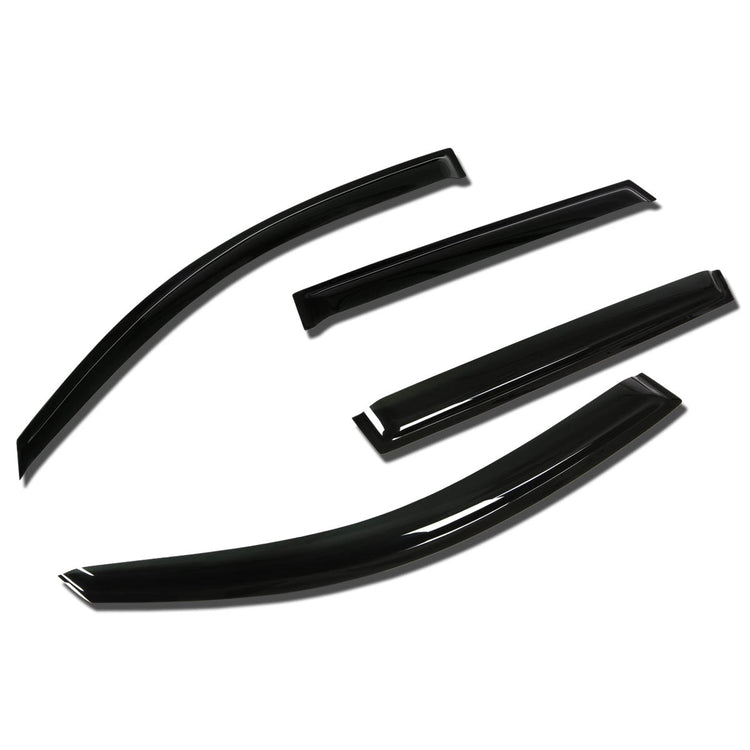 PROTECTOR DE VENTANA WINDOW VISORS - 06-12 TOYOTA RAV4 - 4PCS - DARK SMOKE