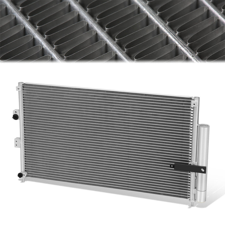 CONDENSADOR HONDA CIVIC 2006-2011 - FOR 1.8L SEDAN MODEL - ALUMINUM - SILVER