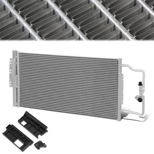 CONDENSADOR 06-09 BUICK ALLURE, LACROSSE / 06-11 CHEVROLET IMPALA / 06-07 CHEVROLET MONTE CARLO / 06-08 PONTIAC GRAND PRIX - FITS 3.6L, 3.8L, 3.9L ENGINE MODELS - ALUMINIUM