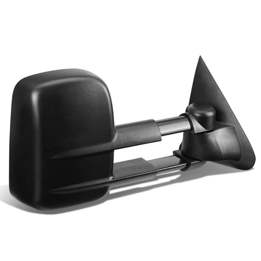 RETROVISORES EXTENDIBLES TOWING MIRROR - 97-03 FORD F-150 / 2004 F-150 HERITAGE - POWERED, W/O HEATED, W/O SIGNAL - FITS STANDARD AND EXTENDED CAB ONLY, DOES NOT FIT CREW CAB - RIGHT - BLACK