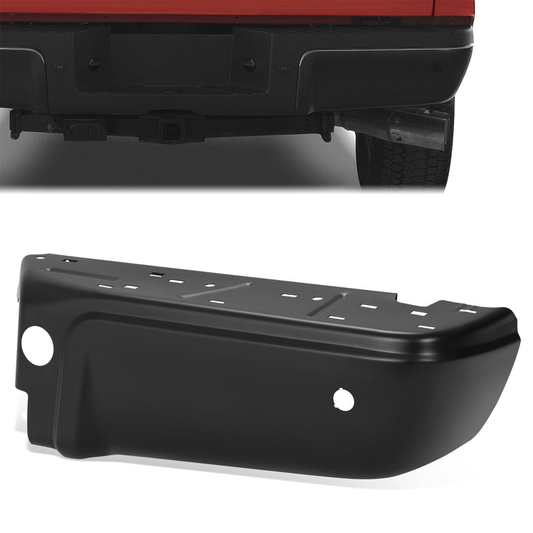 DEFENSA 08-16 FORD F-250 SUPER DUTY / 08-16 FORD F-350 SUPER DUTY / 08-16 FORD F-450 SUPER DUTY 2008-2016 - WITH PARK ASSIST - RIGHT - BLACK