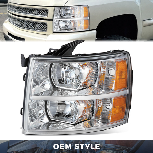 FAROS OE STYLE - 07-12 CHEVY SILVERADO - LEFT SIDE
