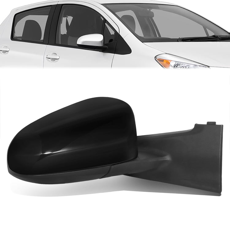 RETROVISOR MIRROR - OE STYLE - TOYOTA YARIS 14 - WITH POWER - PASSENGER SIDE - PAINT TO MATCH - BLACK
