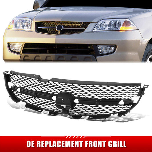 PARRILLA GRILLE - HD MDX 01-03/04-06/ GRILLE ASS'Y 01-03/ MAT-BLACK//PARTS.NO,AC1200108//OEM NO,71120S3VA01