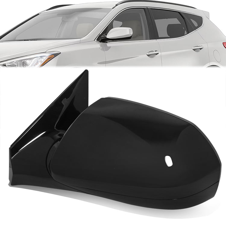 RETROVISOR MIRROR - OE STYLE - HYUNDAI SANTA FE 2013-2016 - WITH POWER - DRIVER LEFT SIDE - BLACK