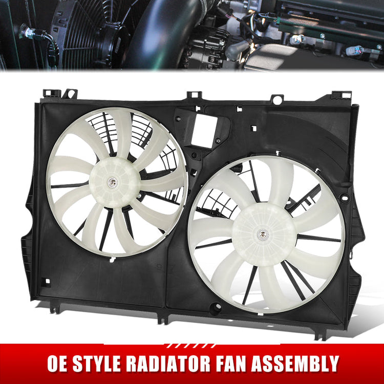 ABANICOS OE STYLE -LEXUS RX350 2016-2022 / LEXUS RX350L 2018 / CANADA BUILT VEHICLE - W/ TRANSMISSION OIL COOLER