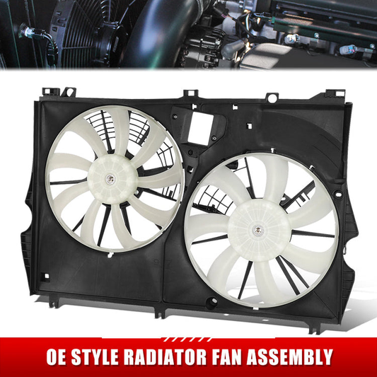 ABANICOS OE STYLE -LEXUS RX350 2016-2022 / LEXUS RX350L 2018 / CANADA BUILT VEHICLE - W/ TRANSMISSION OIL COOLER