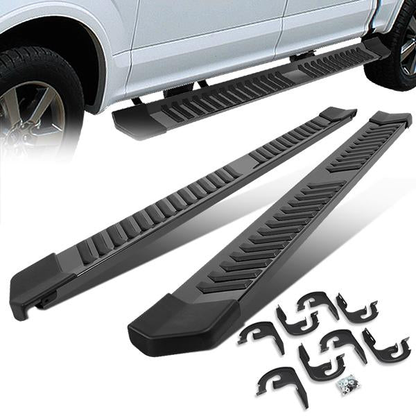 ESTRIBOS 6" - 04-14 FORD F-150 - EXTENDED CAB - BLACK