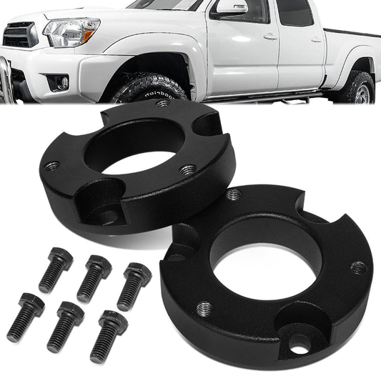 KIT ELEVACION 05-21 TOYOTA TACOMA / 03-21 TOYOTA 4RUNNER / 07-14 TOYOTA FJ CRUISER - FITS 6-LUG WHEEL HUB MODELS ONLY - FRONT - 2" LIFT - STRUT TOP MOUNT SPACER