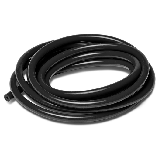 COPLE DE SILICON 2MM / .08" :ID - BY FOOT - BLACK