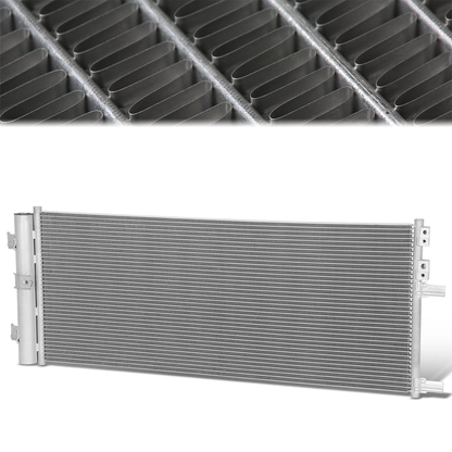 CONDENSADOR CHEVROLET SILVERADO 2500 2020-2024 / CHEVROLET SILVERADO 3500 2020-2024 / GMC SIERRA 2500 2020-2024 / GMC SIERRA 3500 2020-2024 - FOR 6.6L TURBO DIESEL MODEL - ALUMINIUM
