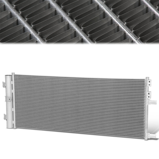 CONDENSADOR CHEVROLET SILVERADO 2500 2020-2024 / CHEVROLET SILVERADO 3500 2020-2024 / GMC SIERRA 2500 2020-2024 / GMC SIERRA 3500 2020-2024 - FOR 6.6L TURBO DIESEL MODEL - ALUMINIUM