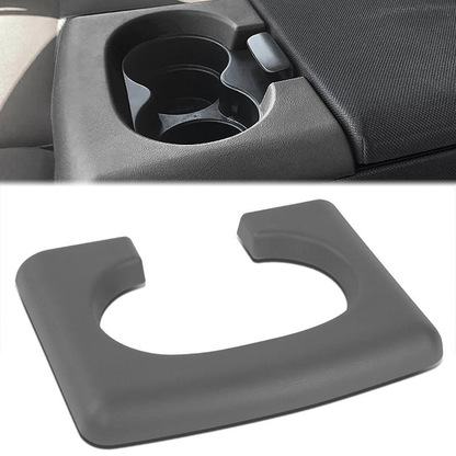 TAPA DE CONSOLA CENTER CONSOLE CUP HOLDER TRIM - 04-14 FORD F-150 - FITS MODELS WITH 40/20/40 BENCH SEATS - GRAPHITE GREY