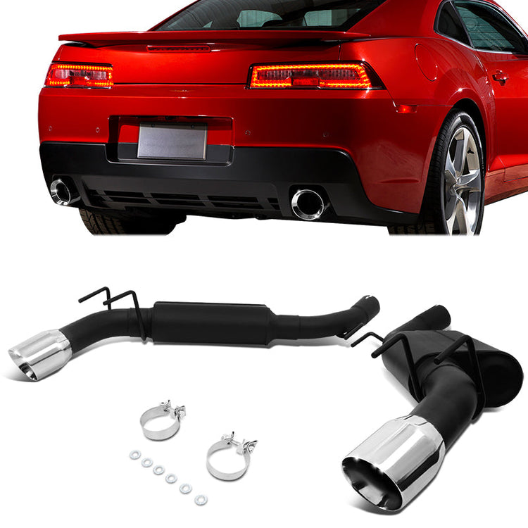 TUBERIA CATBACK CATBACK - 10-15 CHEVROLET CAMARO 6.2L - ALUMINIZED / STAINLESS