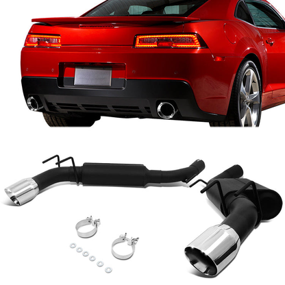 TUBERIA CATBACK CATBACK - 10-15 CHEVROLET CAMARO 6.2L - ALUMINIZED / STAINLESS