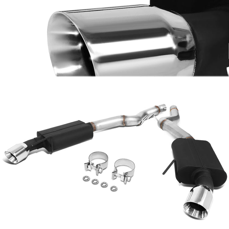 TUBERIA CATBACK CATBACK - 15-17 FORD MUSTANG 5.0L - ALUMINIZED / STAINLESS