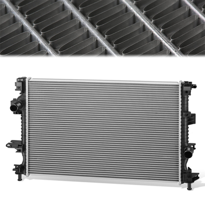 RADIADOR RADIATOR - OEM - 17-20 LINCOLN MKZ L4 2.0L / 17-20 FORD FUSION L4 2.0L - DPI,13658