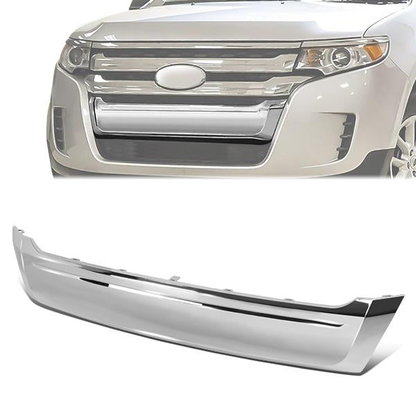 nan FRONT LOWER BUMPER GRILLE - 11-14 FORD EDGE - CHROME