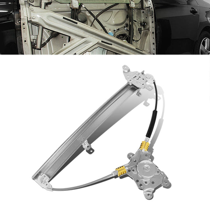 REGULADOR DE VENTANA WINDOW MOTORS & REGULATORS - METALLIC - 98-01 NISSAN ALTIMA - METALLIC - BARE STEEL/PLASTIC