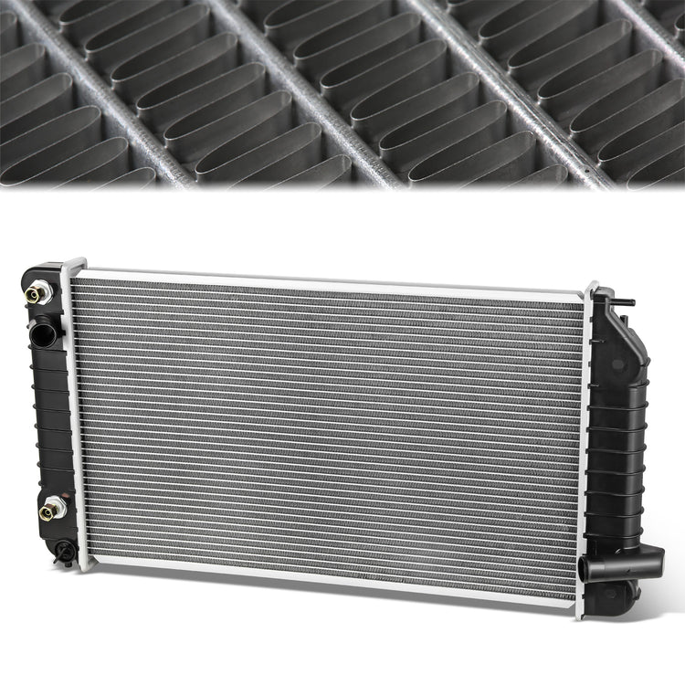 RADIADOR GM - 92-93 BUICK SKYLARK / 92-93 CHEVROLET BERETTA / 92-93 CHEVROLET CORSICA / 92-93 OLDSMOBILE ACHIEVA / 92-93 PONTIAC GRAND AM - 2.2L, 2.3L, 3.1L WITH TRANSMISSION OIL COOLER & 15/16" THICK CORE