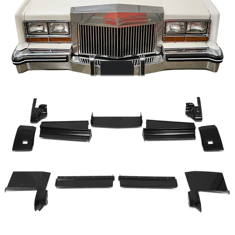 nan BUMPERS - 79-85 CADILLAC ELDORADO - ABS PLASTIC - BARE BLACK