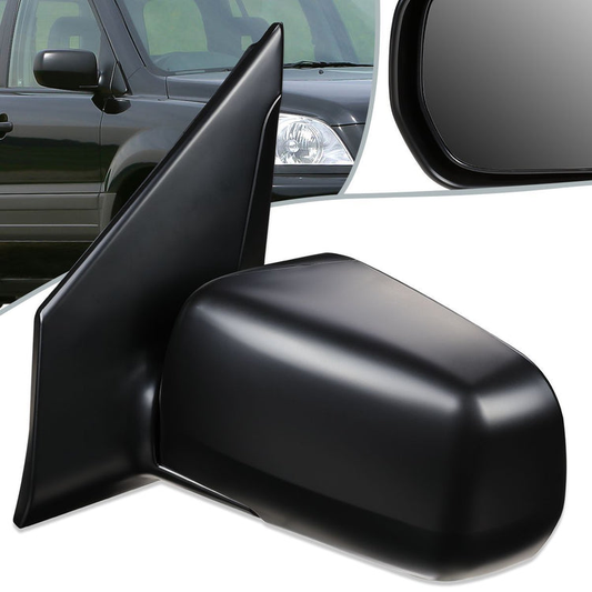 RETROVISOR MIRROR - OEM - 03-08 HONDA PILOT - POWERED - TEXTURED - BLACK - LEFT