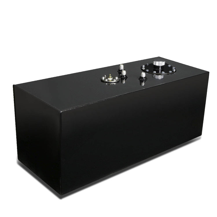TANQUE DE GASOLINA FUEL CELL - GAS TANK WITH LEVEL SENDER - 19 GALLON - BOTTOM-FEED - ALUMINUM - BLACK