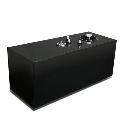 TANQUE DE GASOLINA FUEL CELL - GAS TANK WITH LEVEL SENDER - 19 GALLON - BOTTOM-FEED - ALUMINUM - BLACK