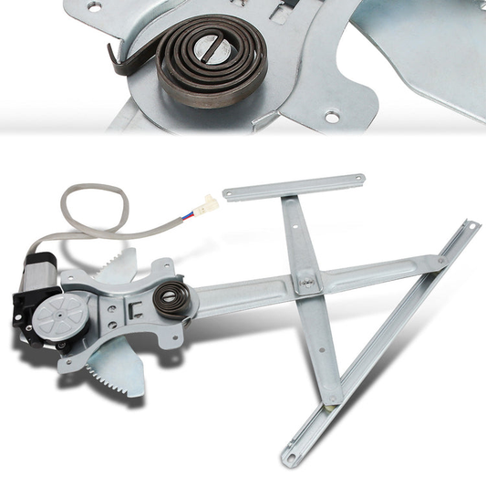 REGULADOR DE VENTANA WINDOW MOTORS & REGULATORS - METALLIC - 96-98 TOYOTA 4RUNNER - METALLIC - BARE STEEL/PLASTIC