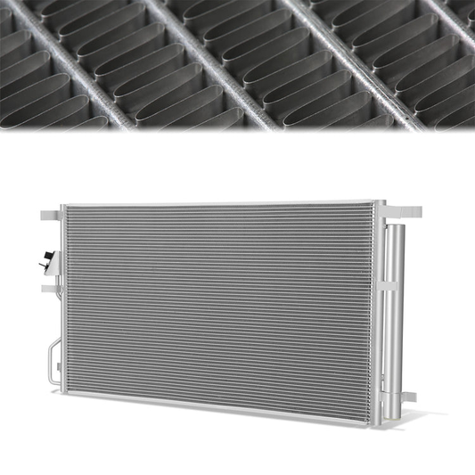 CONDENSADOR HYUNDAI TUCSON 2019-2021 / KIA SPORTAGE 2020-2022 - ALUMINUM - SILVER