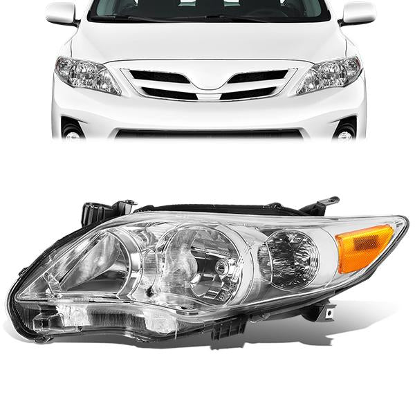 FAROS OE STYLE - 11-13 TOYOTA COROLLA SEDAN - 9005 HIGH BEAM / 9006 LOW BEAM / 3457A SIGNAL - LEFT