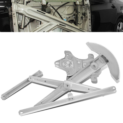 REGULADOR DE VENTANA WINDOW MOTORS & REGULATORS - METALLIC - 96-02 TOYOTA 4RUNNER - METALLIC - BARE STEEL/PLASTIC