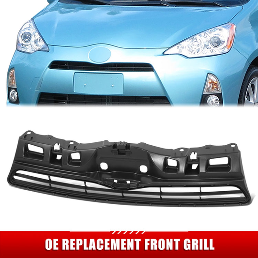 PARRILLA GRILLE - TY PRIS-C '12-'14/'15-'16/ GRILLE ASS'Y 12-14/ MAT-BLACK (PTM)//PARTS.NO,TO1200353//OEM NO,5311152570