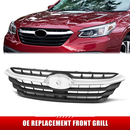 PARRILLA GRILLE - SB LGCY/OTBAK 20-22/ GRILLE ASS'Y/ MAT-BLACK/ W/CHROME MOUDLING/ (2.4) (LEGACY)//PARTS.NO,SU1200193//OEM NO,91121AN04A