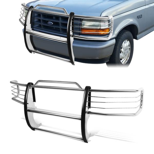 BURRERA 92-96 FORD BRONCO 4WD , FORD F-150 / 92-97 FORD F-250 , FORD F-350 - CHROME