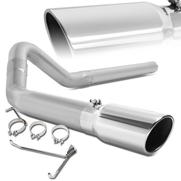TUBERIA CATBACK CATBACK - 10-12 DODGE RAM 2500, 3500 6.7L L6 - DIESEL - SINGLE TIP - STAINLESS STEEL