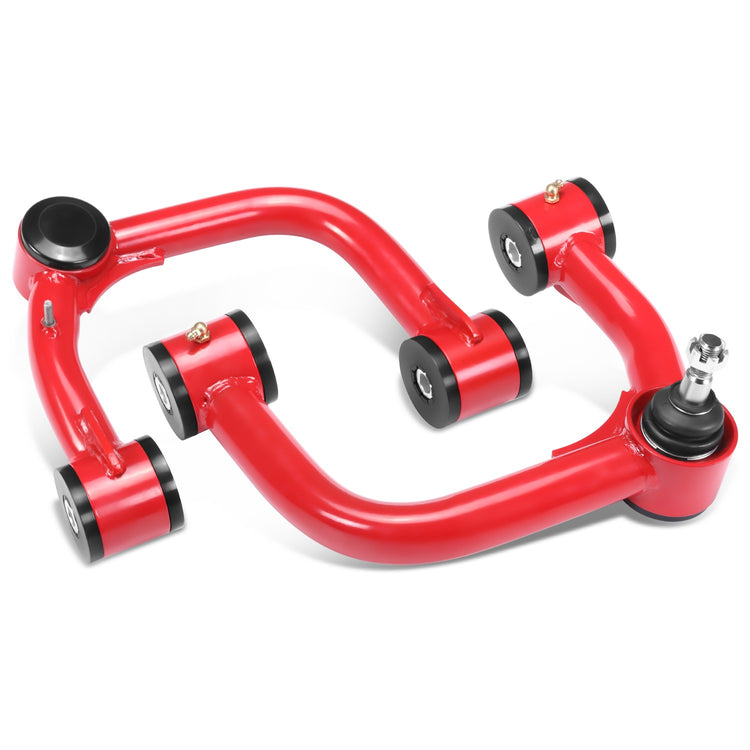HORQUILLAS 2003-2022 TOYOTA FJ CRUISER 4RUNNER FRONT UPPER CONTROL ARMS 2-4"LIFT,
2003-2022 TOYOTA 4RUNNER
2007-2014 TOYOTA FJ CRUISER
2010-2016 LEXUS GX460
2003-2009 LEXUS GX470
RED+BLACK